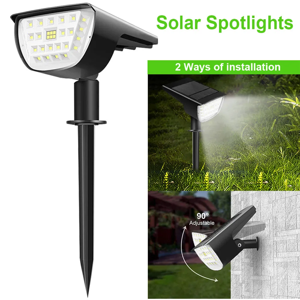 

32 LED Solar Garden Light Waterproof Spike Bulb Solar Led Light Outdoor Lighting for Garden Decor Landscape Spotlights Lawn Lamp