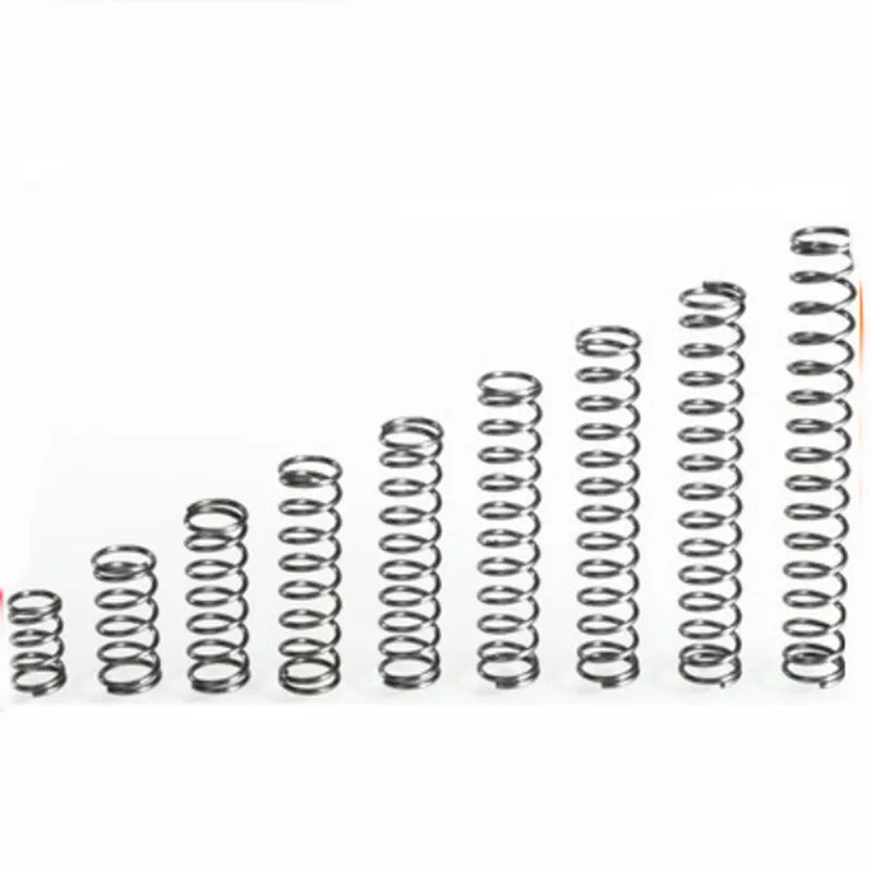 10 шт. 0 7 мм компрессионная пружина внешний диаметр 5 мм/6 мм/7 мм/8 мм/9 мм/10 мм/12