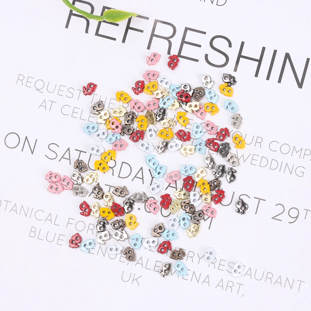 20/40 шт. Мини милые кроличьи пуговицы пряжки сделай сам кукла одежда крошечная