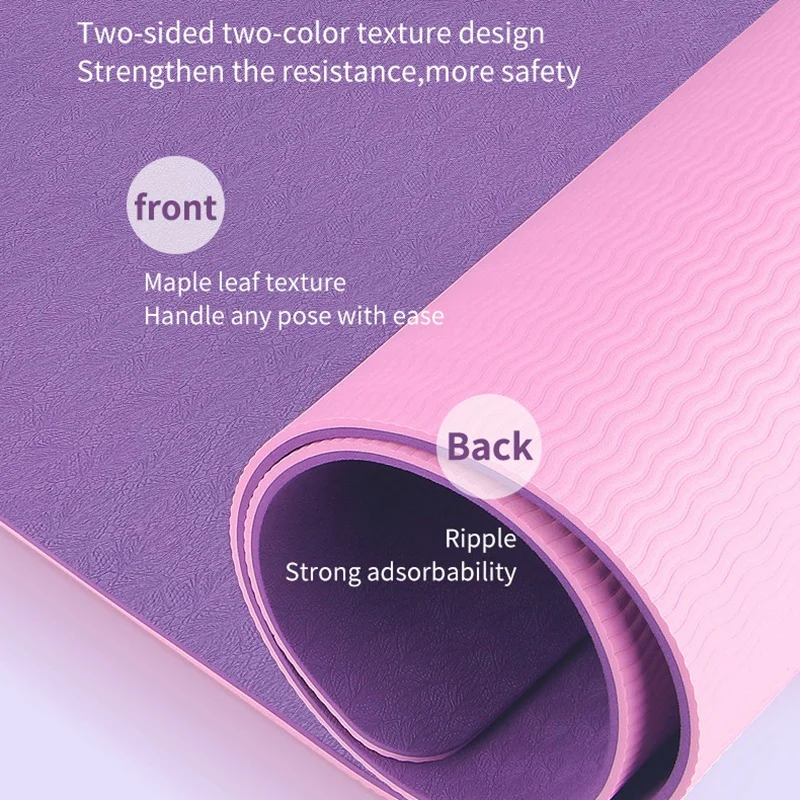 

Timing Stand Yoga Mat, Smart Timing, Double-Sided Non-Slip, Universal Stand for Mobile Phones and Tablets