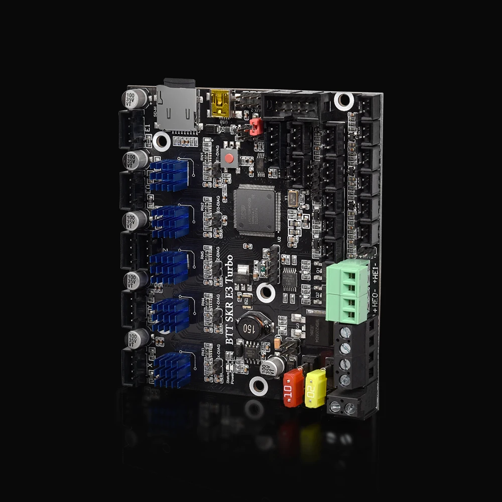 Плата управления BIGTREETECH SKR E3 Turbo плата с TMC2209 UART для 3D-принтера Ender 3 V2 обновленная MINI