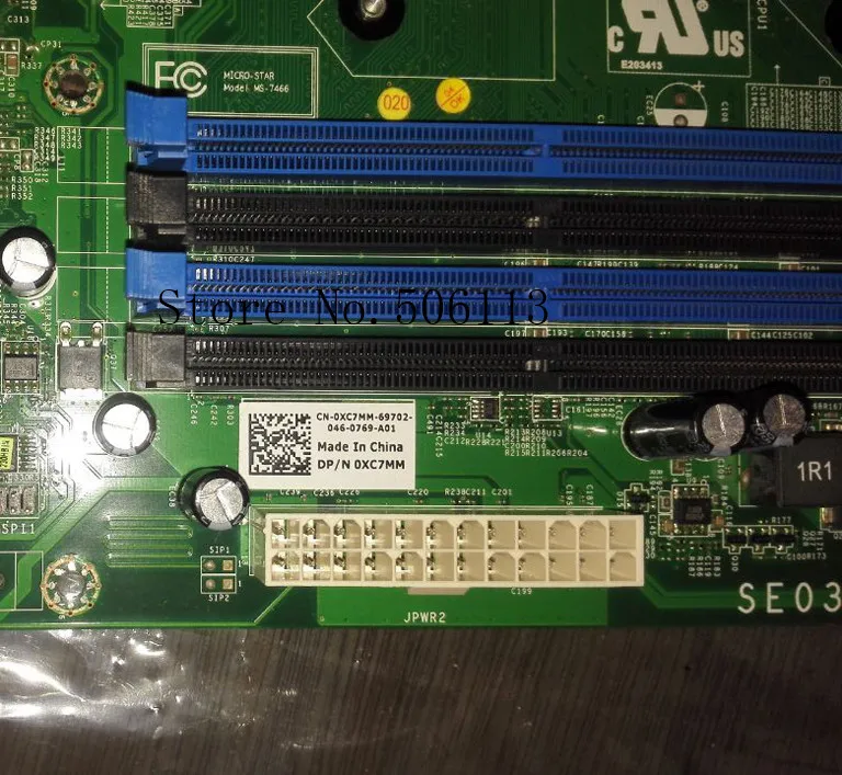 100% рабочая для DELL Precision T1500 материнская плата 1156 pin DDR3 XC7MM 54KM3 SE0304|Материнские платы|