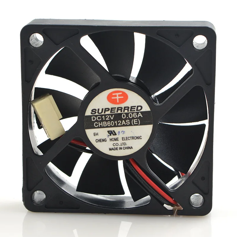

Thousands of FOR Red CHB6012AS (E) 12V 0.06A 6015 6CM Ultra-quiet Chassis Fan
