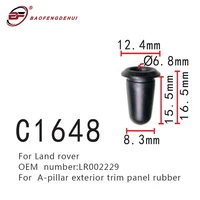 car clips for land rover lr002229 a pillar exterior trim panel rubber sleeve self tapping screw