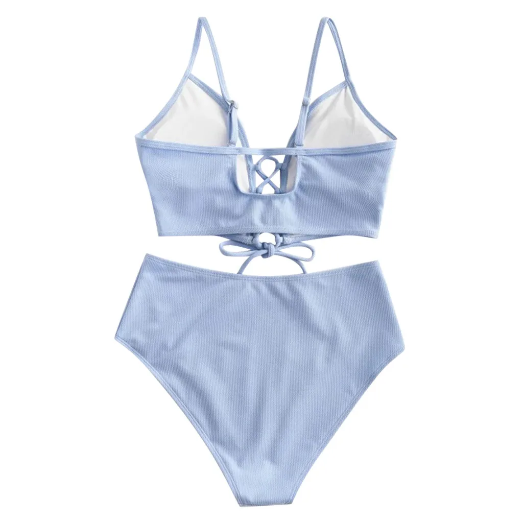 Купальные костюмы женский 2019 сексуальный комплект бикини из двух частей на