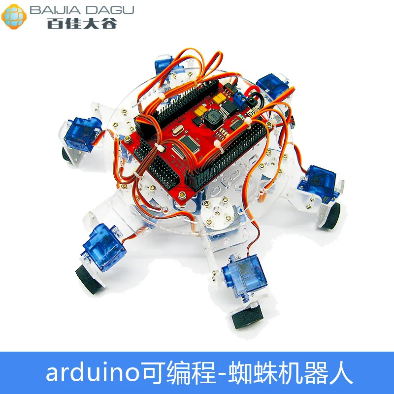 Образовательный робот с дистанционным управлением паук Diy программируемый набор