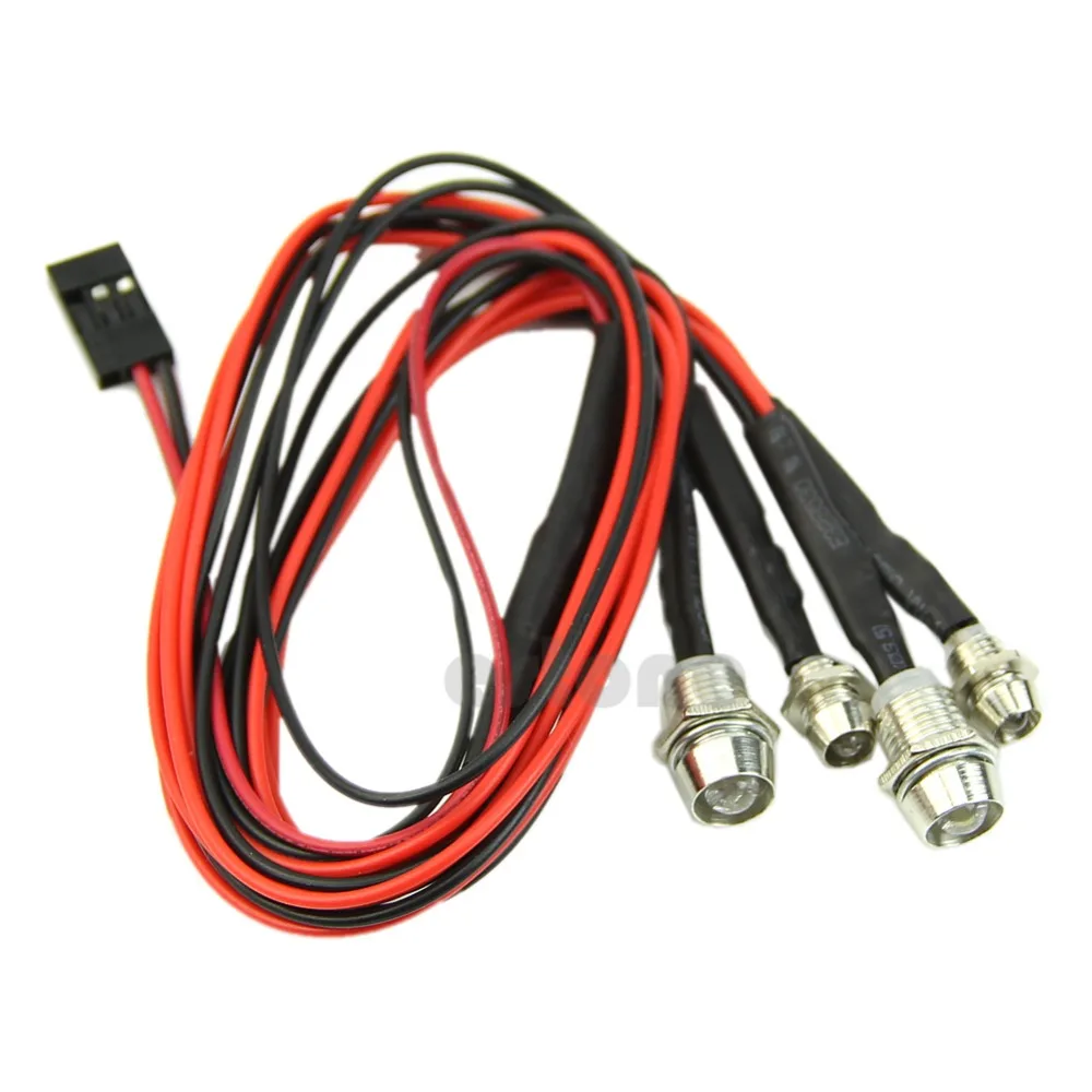 4 шт модели rc drift car светодиодный н