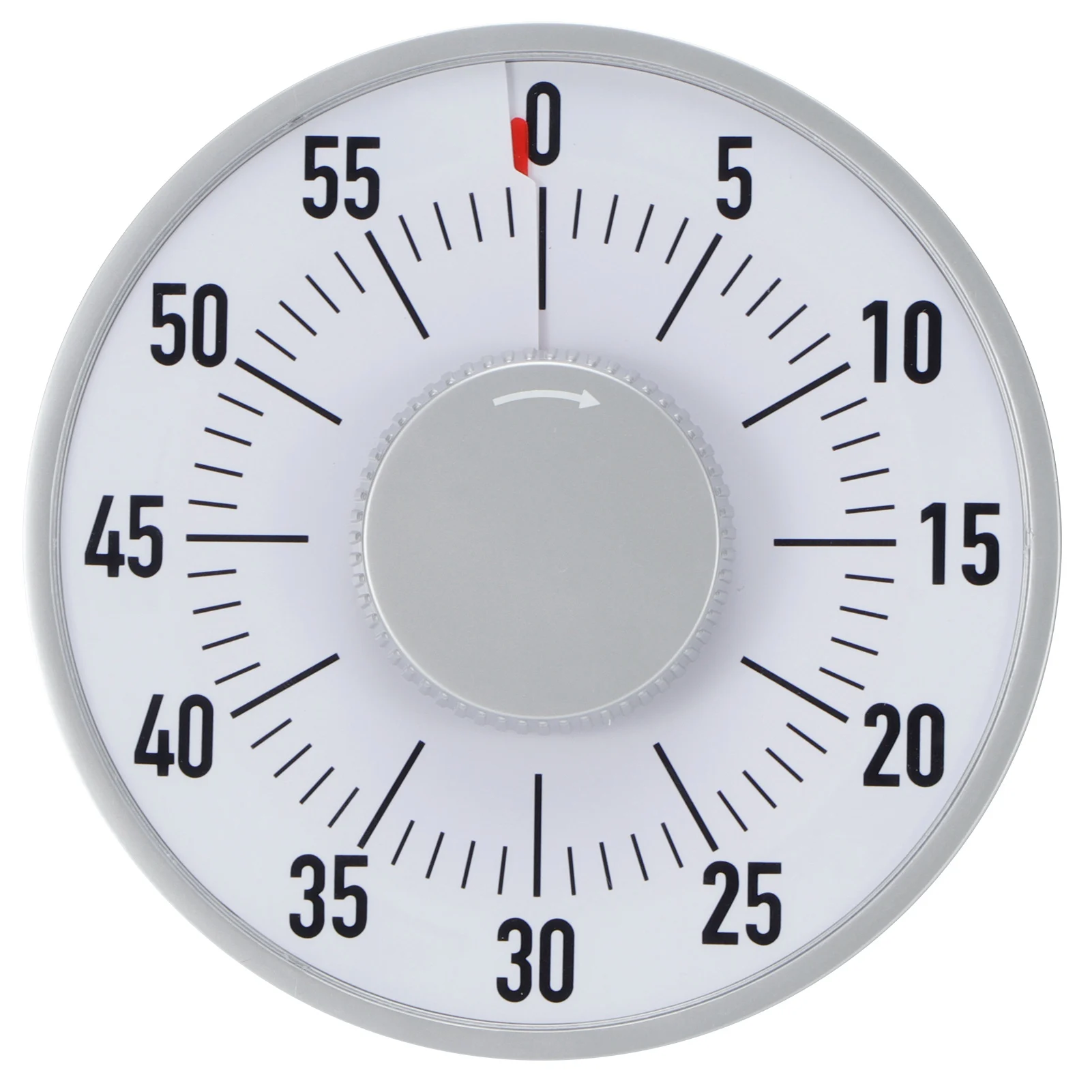 

Mechanical Alarm Timer Magnetic Round Rotate Time Reminder Kitchen Baking Timing Tool L