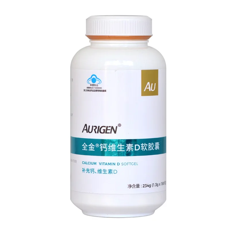 Полная золотая медаль кальций витамин D мягкая капсула 1 3 г/гранулы * 180 таблеток