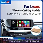 Carlinkit Декодер беспроводной Apple CarPlay Android авто для Lexus GS LS ES IS UX LX RC радиоуправляемая навигация Мультимедиа зеркало AriPlay IOS 14