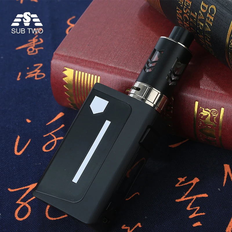 

New SUB TWO LISHENG 100w large smoke electronic cigarette kit with 3.5ml 2000mah built-in battery e cigarettes Pen Mod Kit