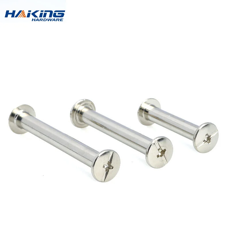 5/10X M5x6-60mm 304 из нержавеющей стали кожаная сумка ремень фотоальбом альбом зажим