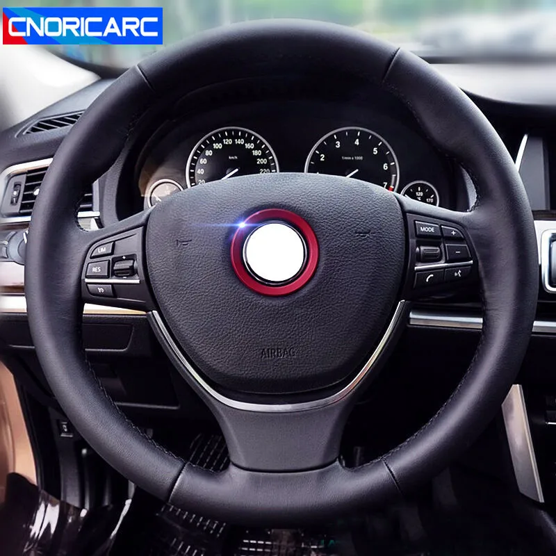 Автомобильный логотип на руль украшение круглая отделка для BMW F30 F20 F25 e84 F15 F16 F10 F32