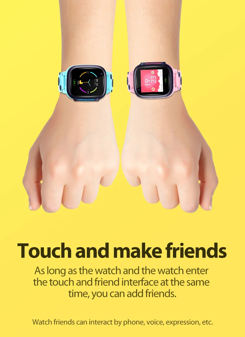 Детские Смарт-часы Y95 с HD видеозвонком 4G Full Netcom Wi-Fi Chat GPS позиционирование для