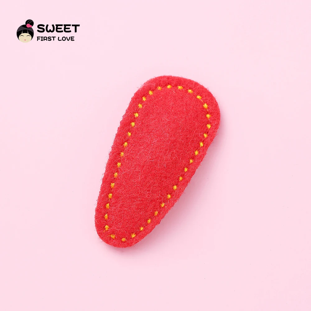 Нейлоновые заколки для волос BB милые нитки с каймой однотонные головные уборы