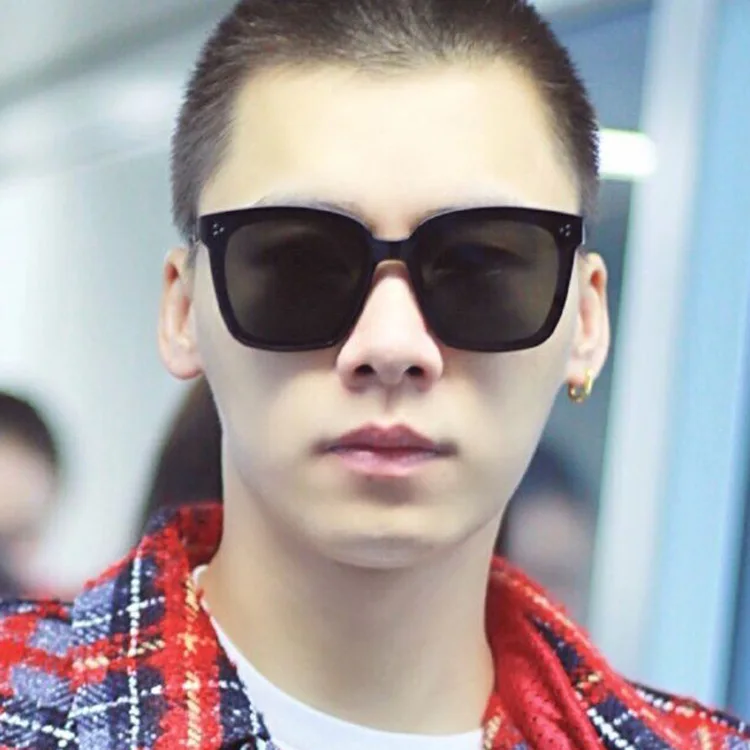 Солнцезащитные очки Квадратные для мужчин и женщин UV 400 винтажные брендовые