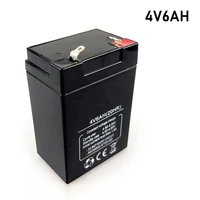 4v6ah storage battery 4ah 5ah 6ah lead acid rechargeable accumulator for led emergency light children toy car electronic scale