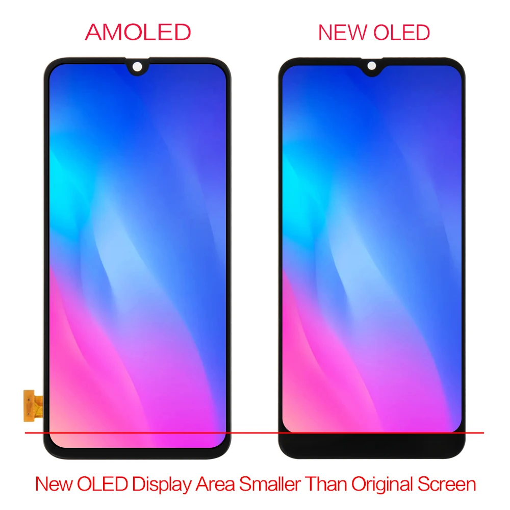 Сенсорный экран OLED для Samsung Galaxy A40s ЖК дисплей с дигитайзером и сенсорным экраном в