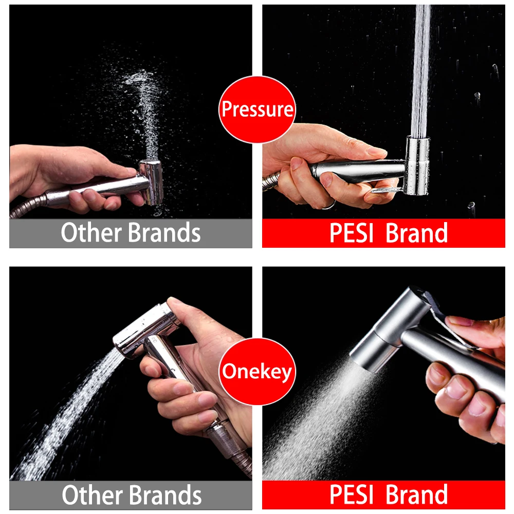 Ручной набор для биде из нержавеющей стали распылитель унитаза насадка душа