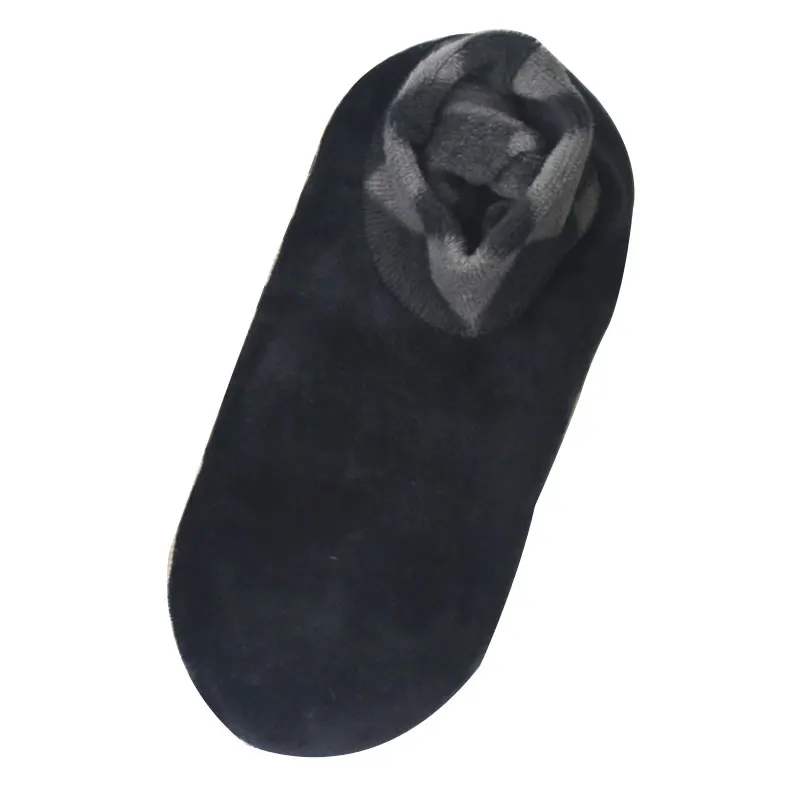 Утепленные носки унисекс 1 пара зимние теплые Нескользящие эластичные для мужчин