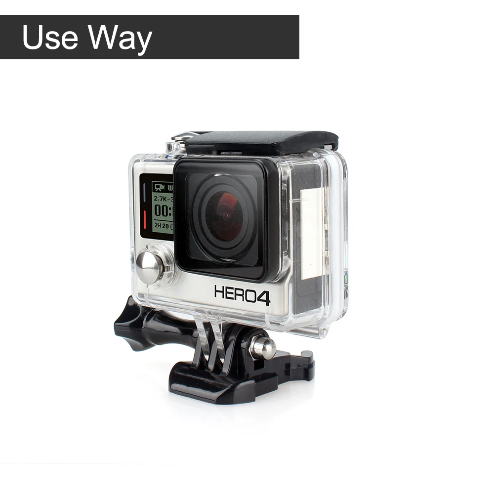 Vamson для GoPro аксессуары противотуманные вставки 12 шт. в комплекте для GoPro Hero 7 6 5 4 3+ для Xiaomi для SJCAM Спортивная камера VP601