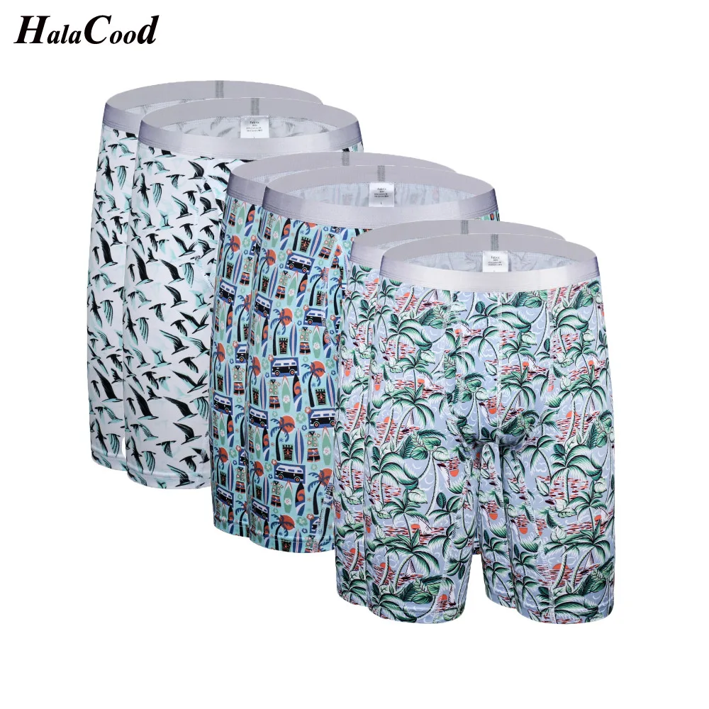 6 шт./лот модные сексуальные Брендовые мужские Боксеры Шорты хлопковые