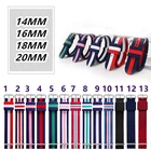 Роскошный ремешок DW Nato 14 мм 16 мм 18 мм 20 мм нейлоновый ремешок для часов водонепроницаемый ремешок для часов НАТО армейский спортивный ремешок для часов дропшиппинг