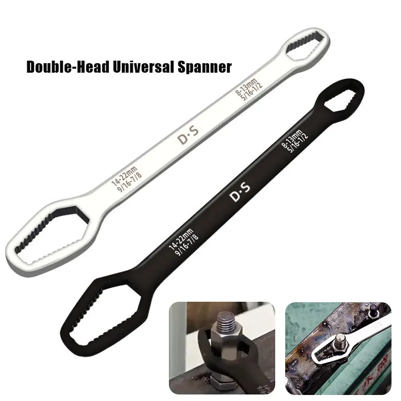 

Универсальный двухсторонний гаечный ключ 8-22 мм набор ключей винтовые гайки гаечные ключи ремонт