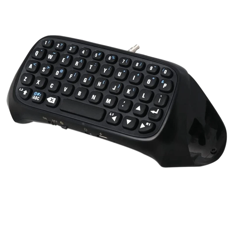 

Клавиатура для контроллера Ps4, беспроводная мини-клавиатура с Bluetooth, геймпад, клавиатура для сообщений для Ps4/Ps4/Slim/Ps4