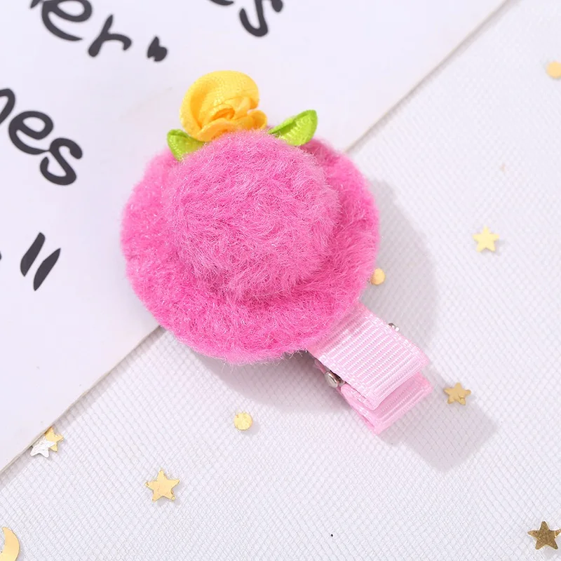 Лидер продаж милая шляпа заколки для волос маленьких девочек Вечерние туфли на