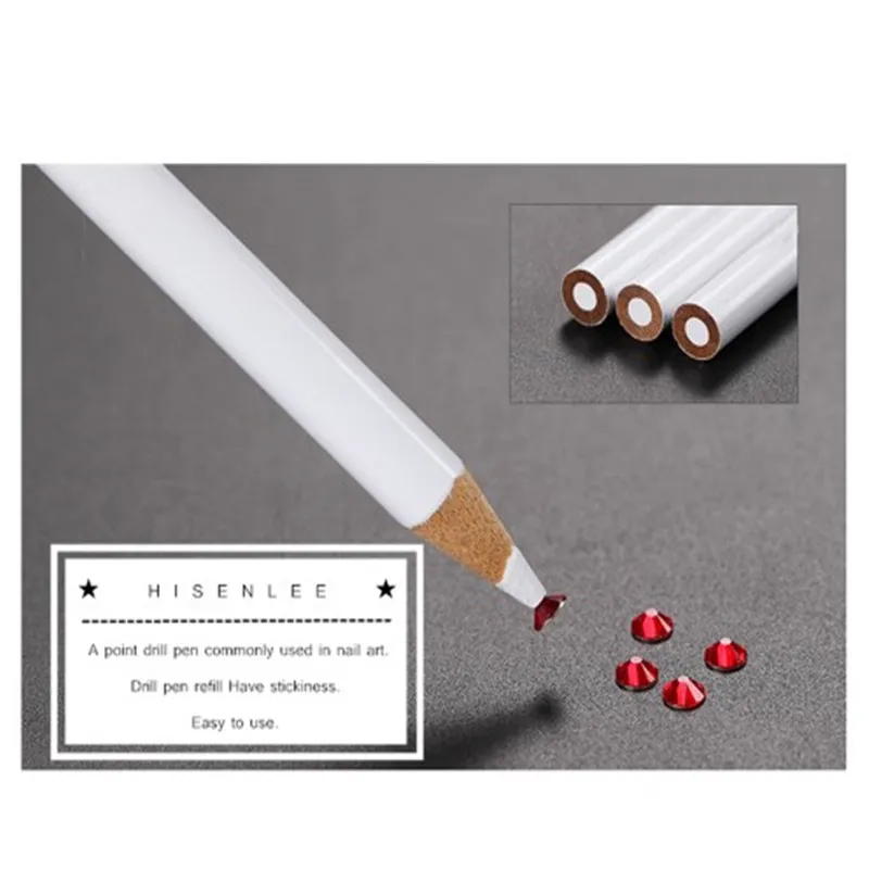 Высококачественная Новинка модная ручка для маникюра 2 ранца деревянная