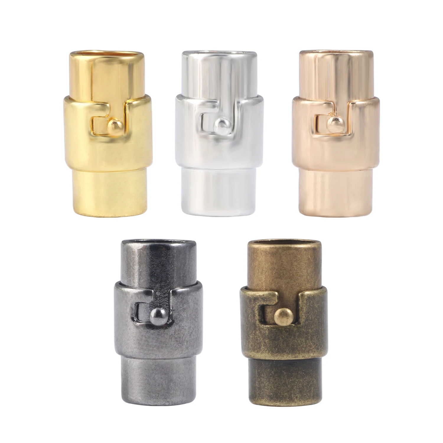 5 комплектов/партия концевые заглушки для браслетов и ювелирных изделий