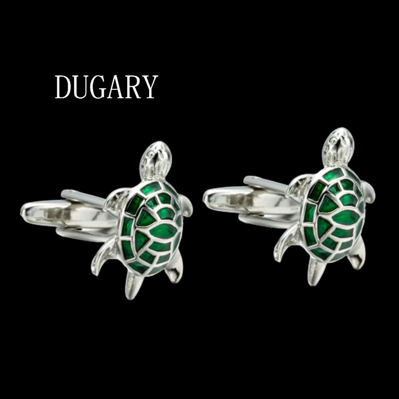 

DUGARY Luxury shirt cufflinks for men's Brand cuff buttons cuff links High Quality tortoise wedding abotoaduras Jewelry gemelos