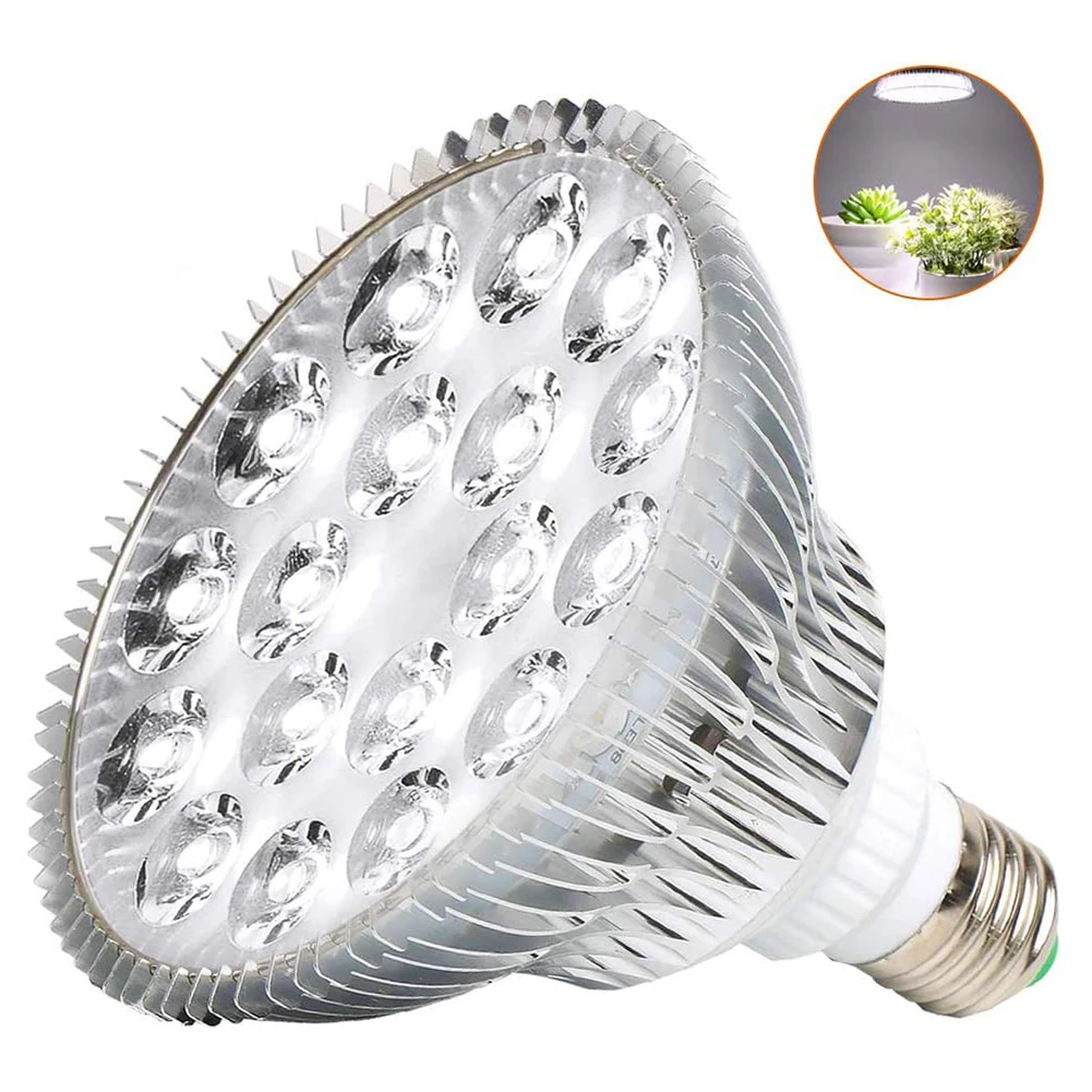 

220V 18W E27 Bulb White Light Saving Energy Replacement PAR38 LED Spotlight Commercial Light Bulb