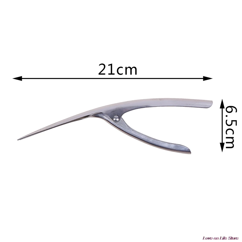 

1Pcs Restaurant Rvs Smart Garnalen Peeling Tang Keuken Easy Peel Garnalen Klem Huisvrouw Handy Garnalen Peel Tool