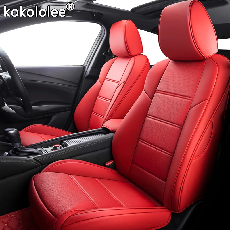 Чехлы на автомобильные сиденья kokolee кожаные чехлы для JEEP Compass Wrangler Patriot Cherokee Grand