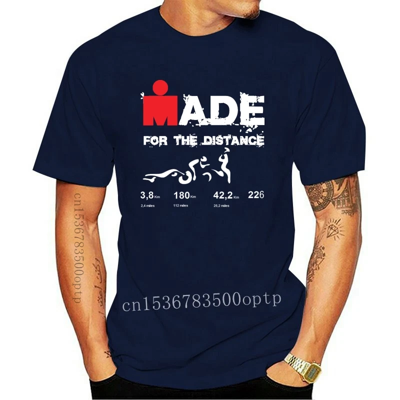 

Design short sleeve t-shirt made for distance 2021 summer for men