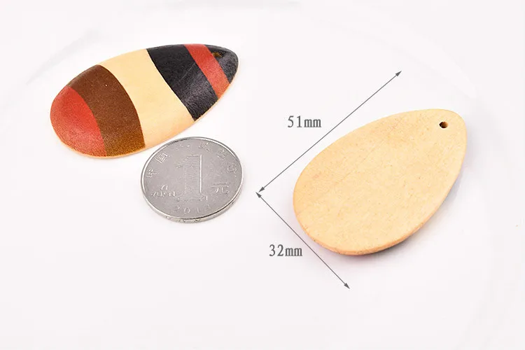 Аксессуары сделай сам Южная Корея твердая древесина цветные Квадратные ретро