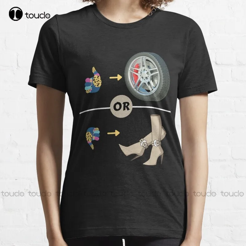 

New Wheels Or Heels 18 T-Shirt Cotton Tee Shirt S-5Xl