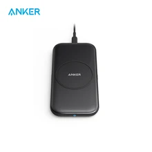 Anker Wireless Charger, PowerWave Base Pad, Qi-Certified, 7.5W for iPhone 11, 10W for Galaxy S10 and more(No AC Adapter)