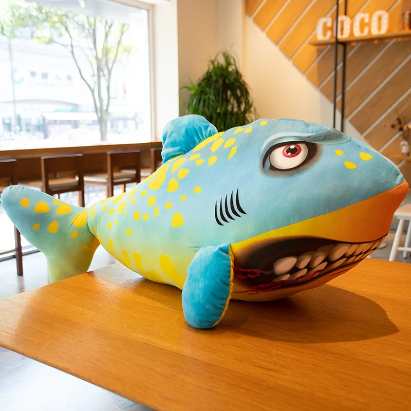 Акула плюшевые детские игрушки реалистичные успокаивающие мягкие животные для