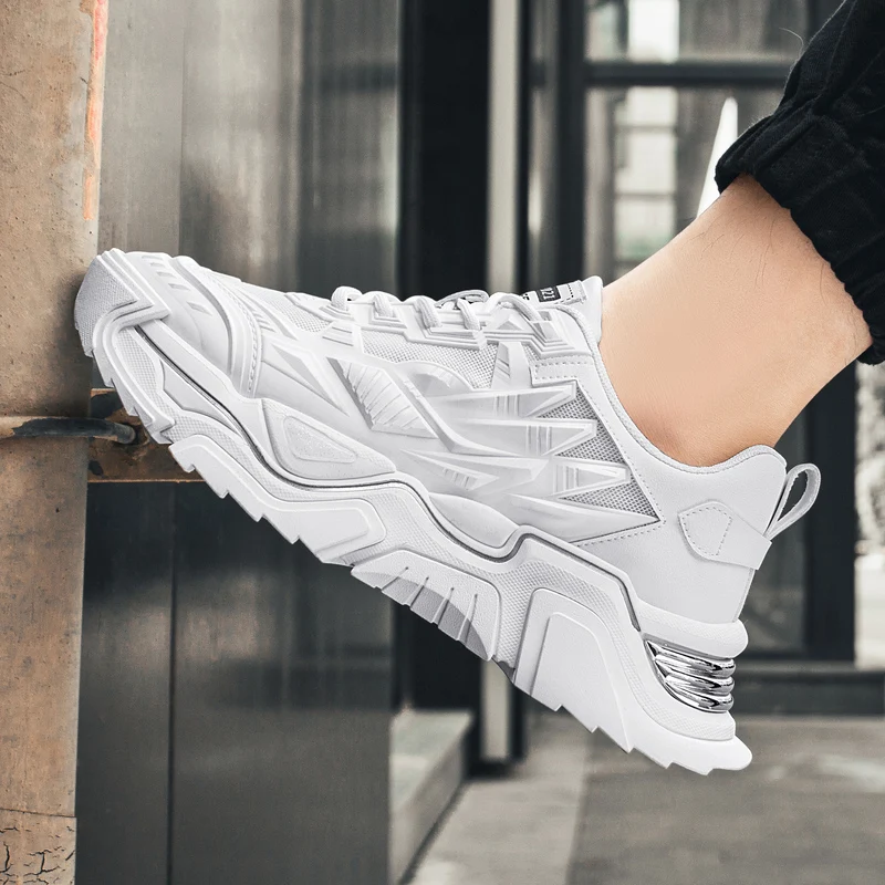 Abhoth Men Running Shoes 2021 Trend Sport Shoes Men Lightweight Comfortable Walking Shoes Men Sneakers Breathable Zapatillas 44