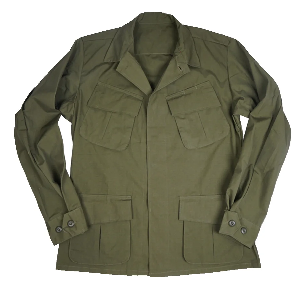 TCU Jacket Military Uniform American Tactical 3 Generations Vietnam War Retro WW2 US Army Coat Outdoor Army Green