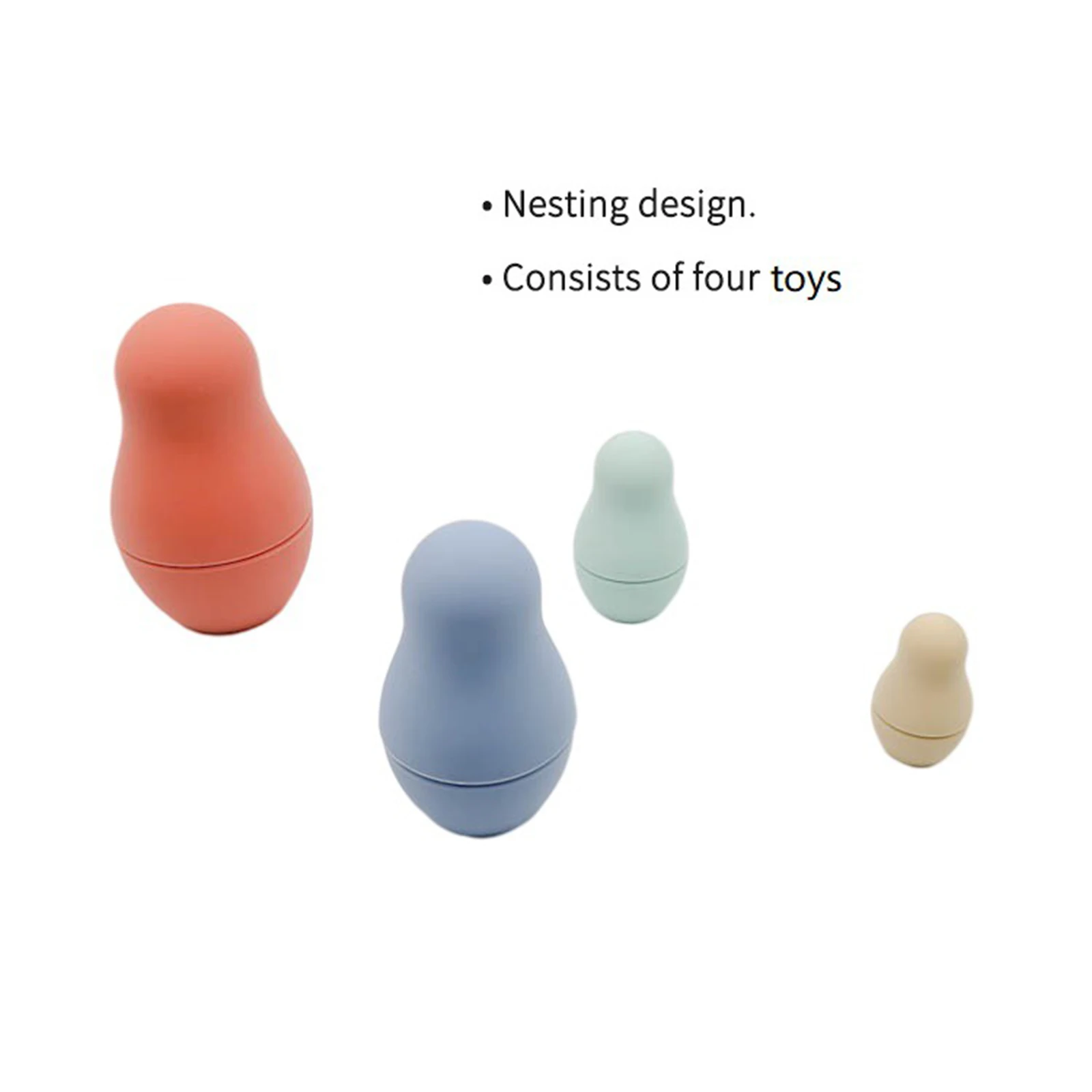 Мягкая русская игрушка-гнездо куклы бабушка Прорезыватель игрушки настольное