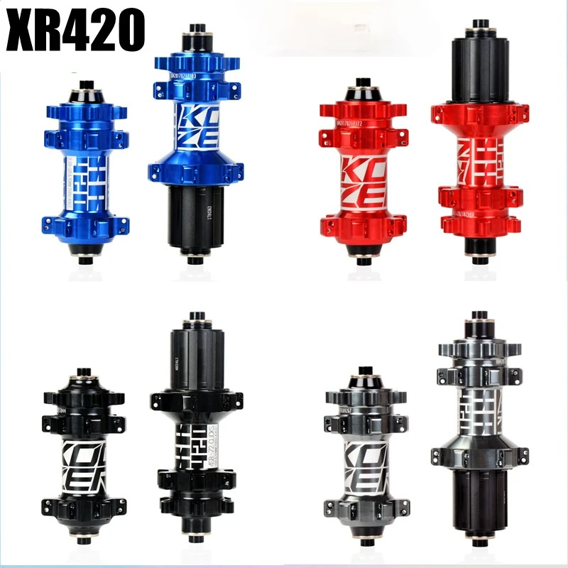 

Велосипедные ступицы XR420, 4 подшипника, 24 Отверстия, диаметром 100 мм, 135 мм, ступицы для горного велосипеда с быстроразъемным соединением