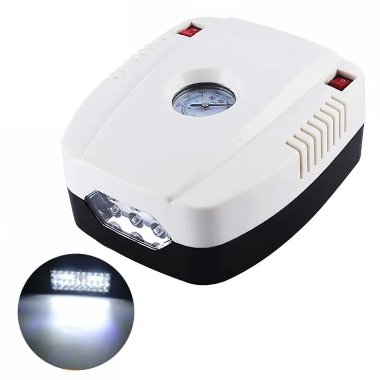 Насос для шин портативный автомобильный воздушный компрессор 12 в пост. Тока 100PSI| |