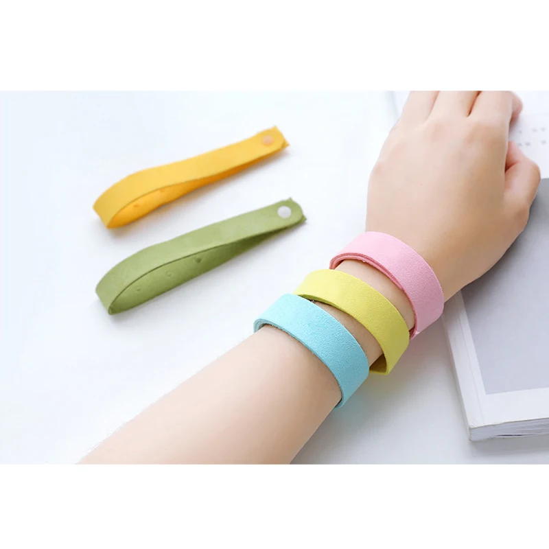 Новый 10 шт Анти москитный Браслет Насекомых жуков Репеллент для наружного