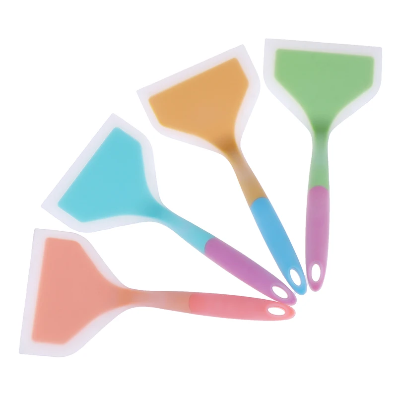 Силиконовая лопатка 12*26 см скребок для кухни яиц из говядины мяса широкая пиццы