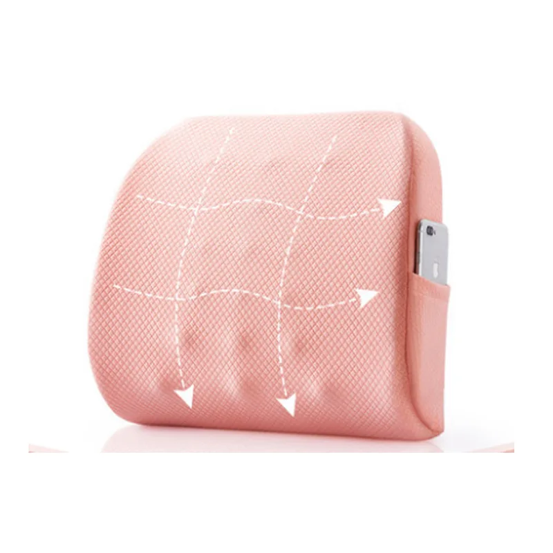 Подушка с поддержкой спины кресло обеденное хлопковая эффектом памяти красная