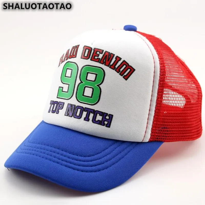 

SHALUOTAOTAO летняя детская шапка новая сетчатая дышащая бейсболка Регулируемый размер Модная индивидуальная бейсболка кепка